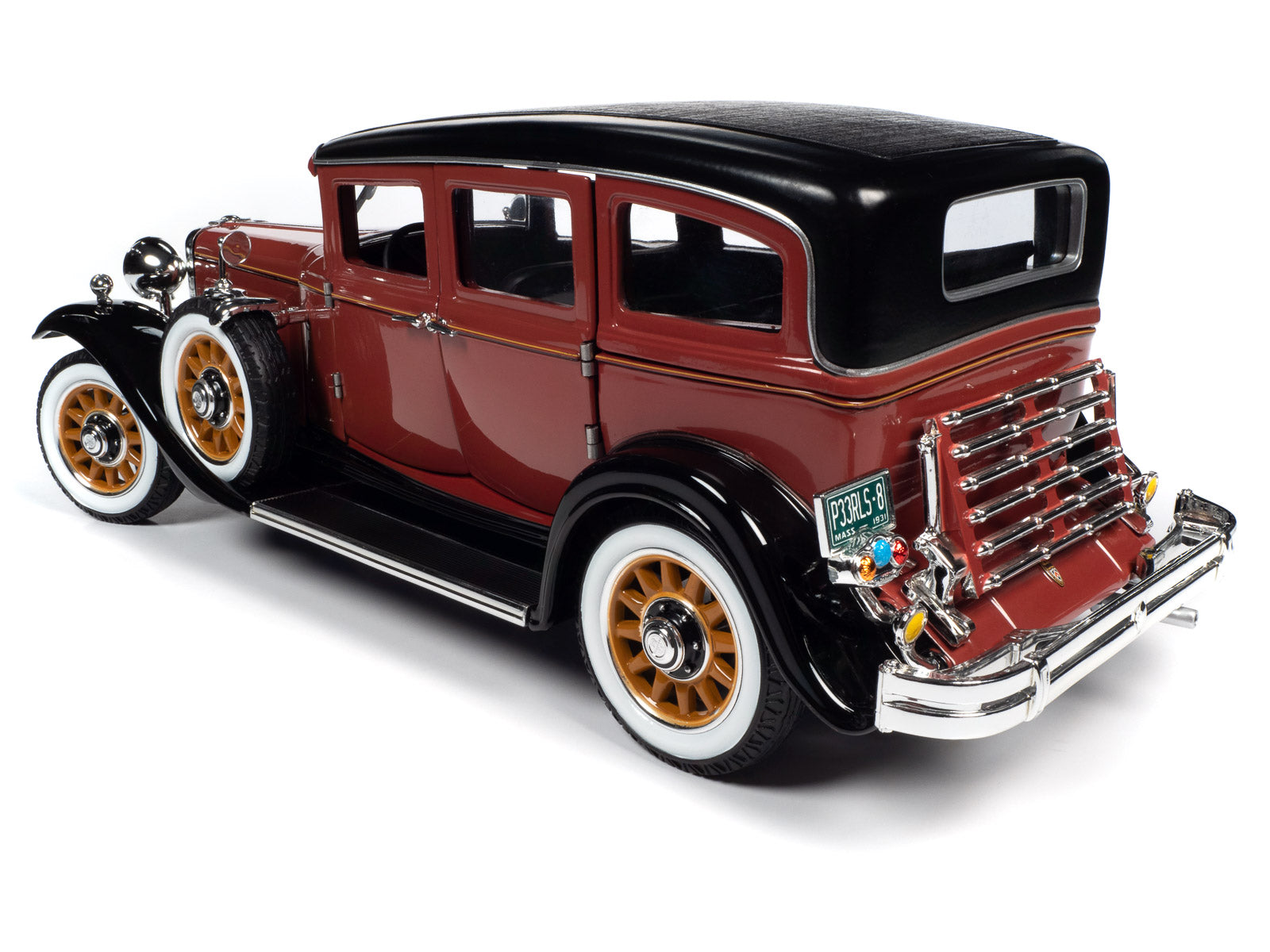1931 Peerless Master 8 Sedan (Cinnamon Red) 1:18 Scale