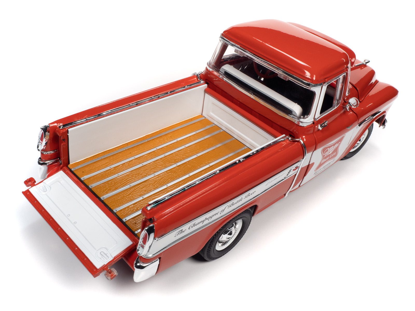 1957 Chevy Cameo Pickup Miller High Life 1:18 Scale