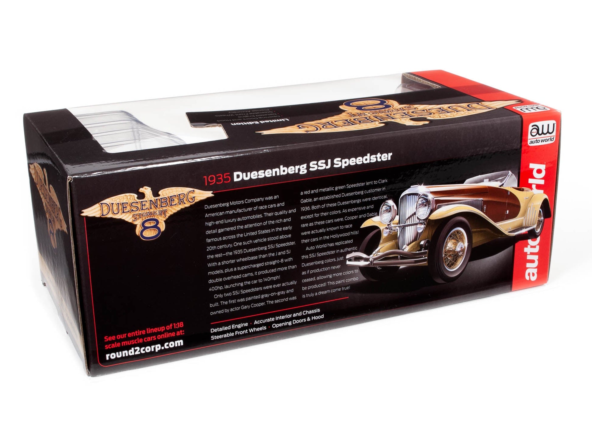 1935 Duesenberg SSJ Speedster 1:18 Scale