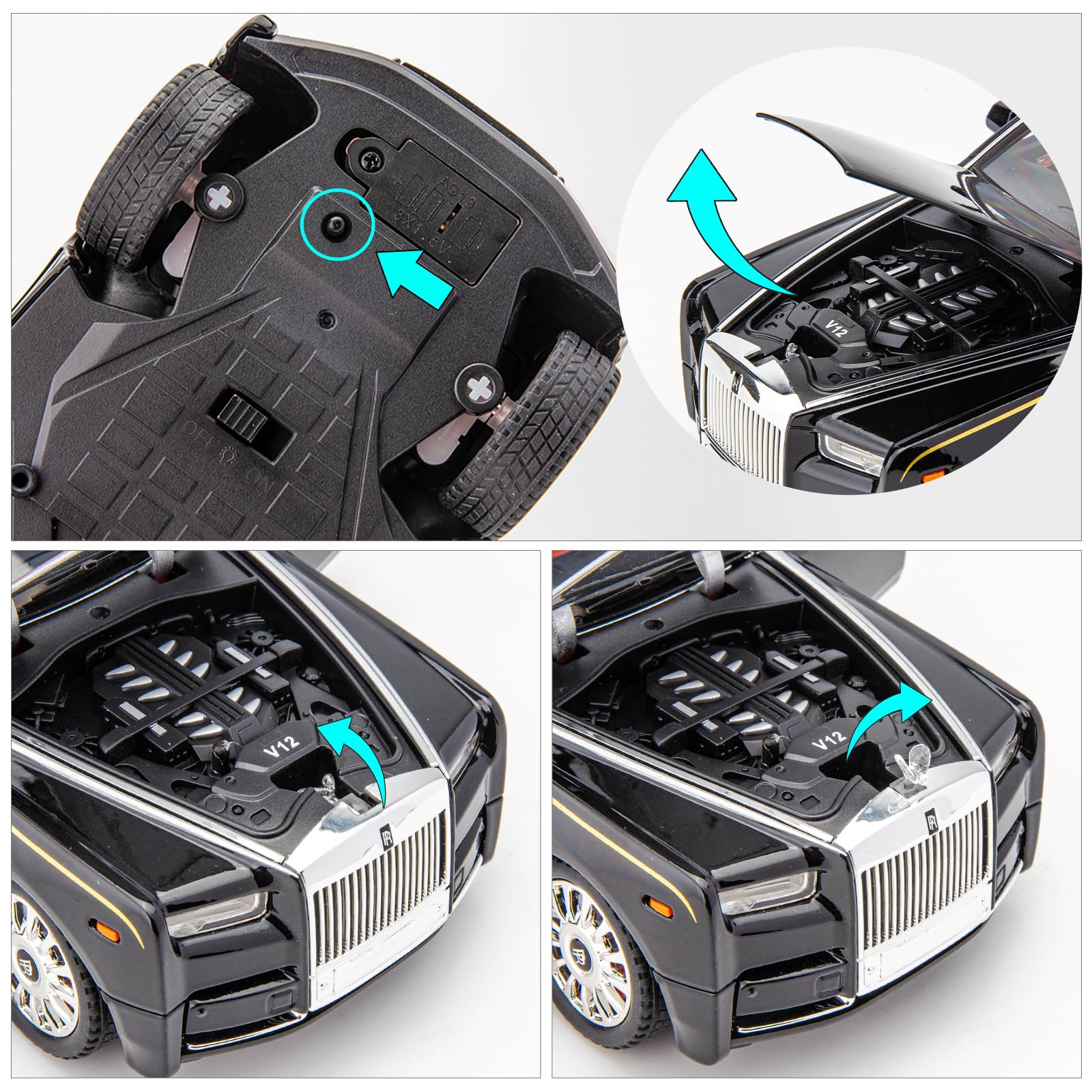 Rolls-Royce Phantom 1/18 model car
