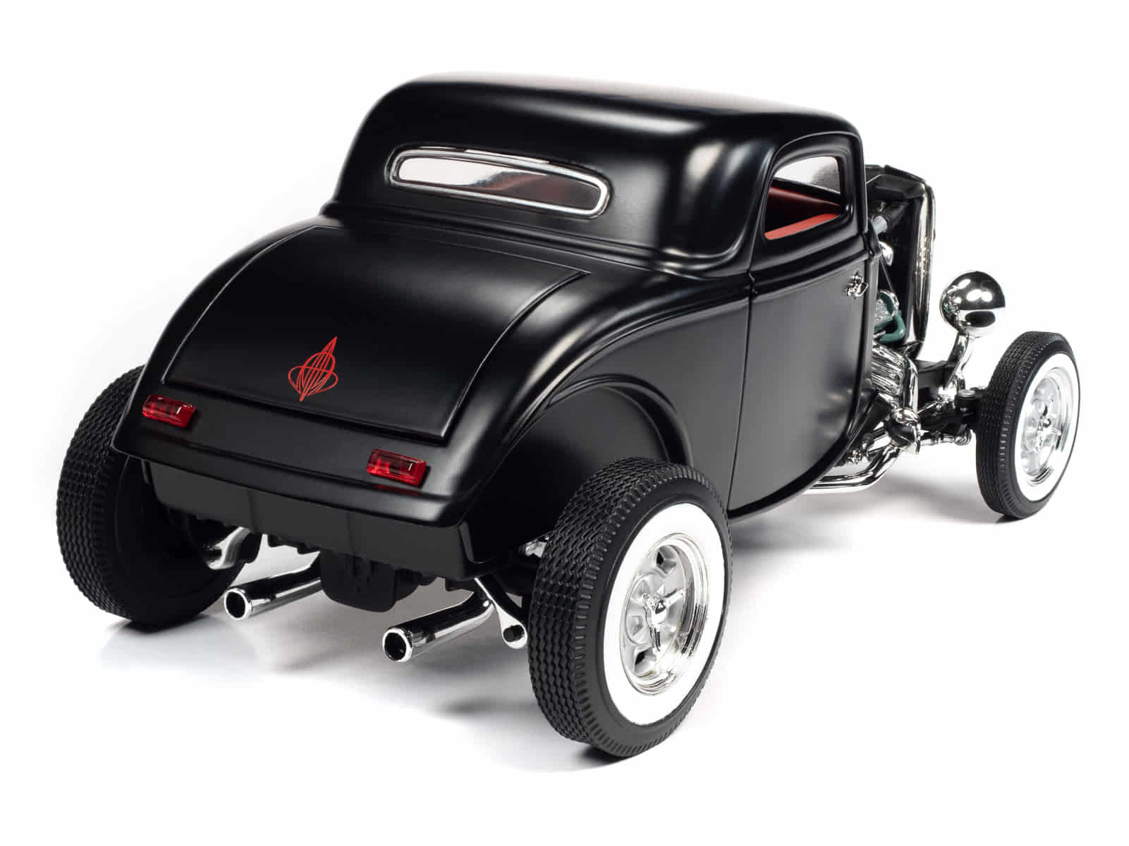 1934 3 Window Coupe High Boy Hot Rod 1:18 Scale