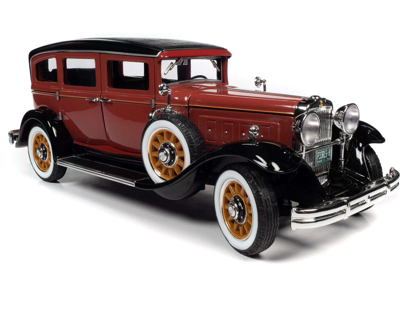 1931 Peerless Master 8 Sedan (Cinnamon Red) 1:18 Scale