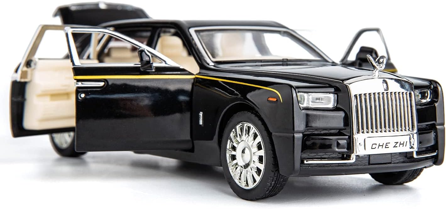 1/18 Rolls-Royce Phantom model car, titanium alloy limited edition