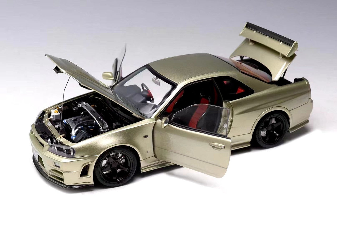 1/18 Motorhelix Nissan (R34) Z-Tune Diecast Car Model Limited