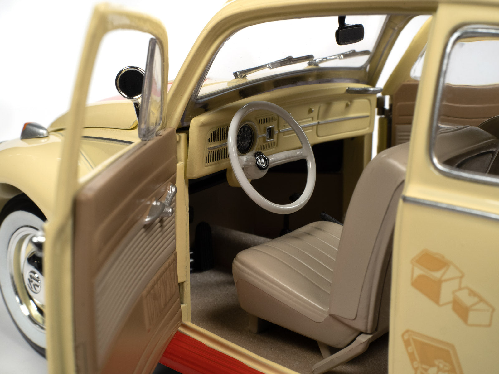 1963 Volkswagen Beetle Monopoly Free Parking 1:18 Scale