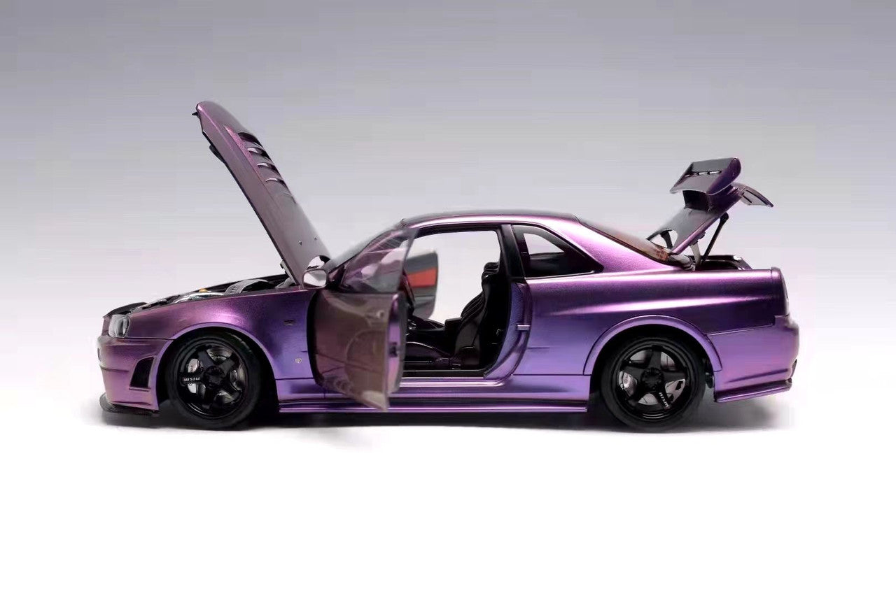 1/18 Motorhelix Nissan (R34) Z-Tune Diecast Car Model Limited